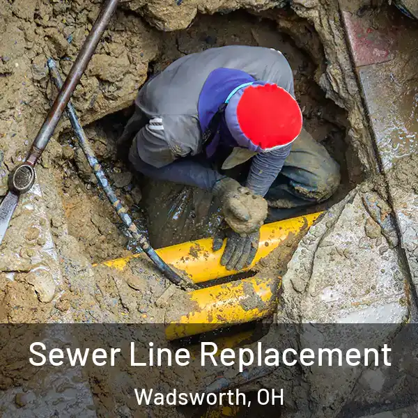  Sewer Line Replacement Wadsworth, OH
